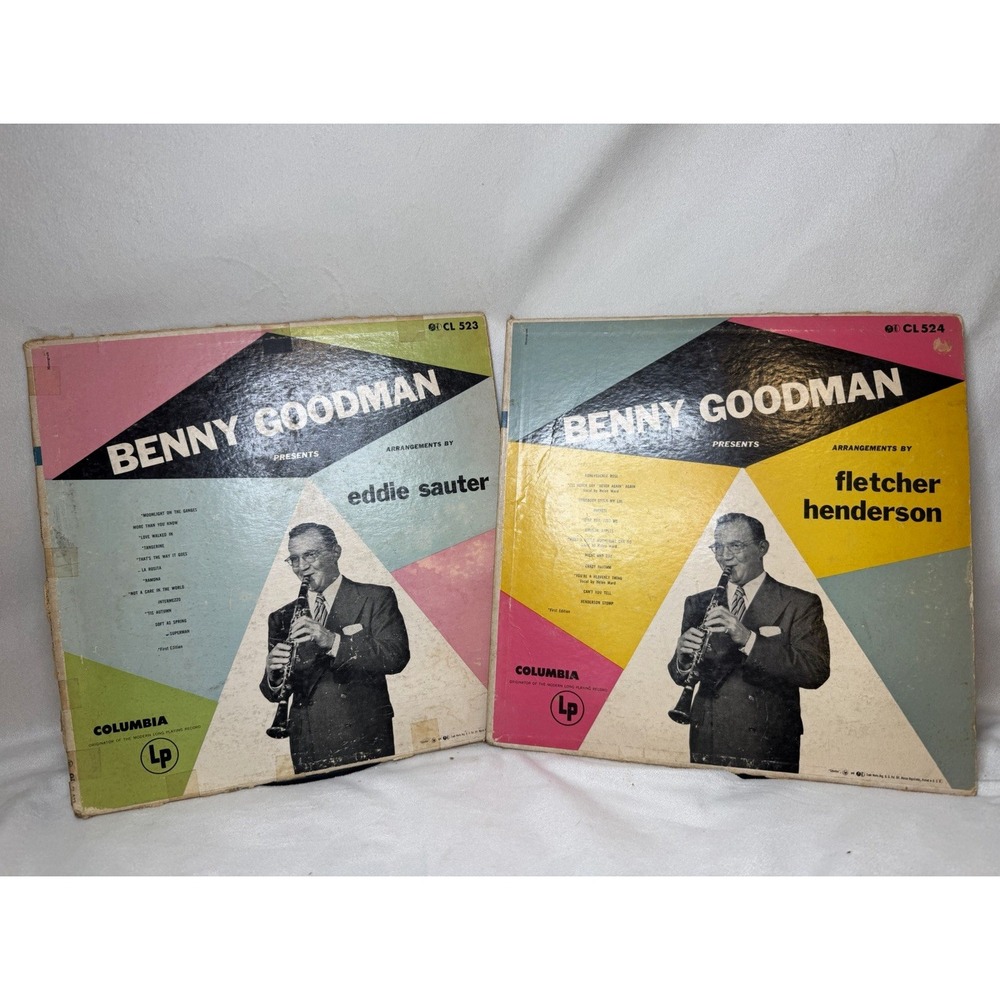 Benny Goodman Benny Goodman Presents Columbia Jazz 2x LP Vinyl 12" CL 523/524